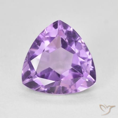 3.12ct طبيعي بنفسجى متوسط جمشت, مثلثى, قليلا جدا