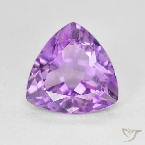 3.06ct طبيعي بنفسجى متوسط جمشت, مثلثى, قليلا جدا