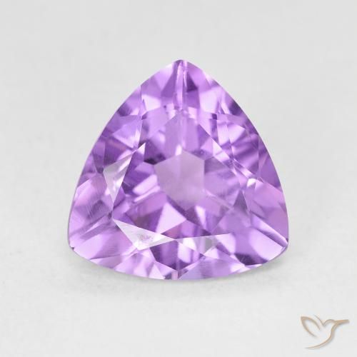 2.62ct طبيعي بنفسجي وردي جمشت, مثلثى, قليلا جدا