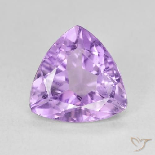 2.73ct طبيعي بنفسجى سوسنى جمشت, مثلثى, VVS