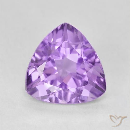2.83ct طبيعي بنفسجى أرجوانى غامق جمشت, مثلثى, VVS-VS