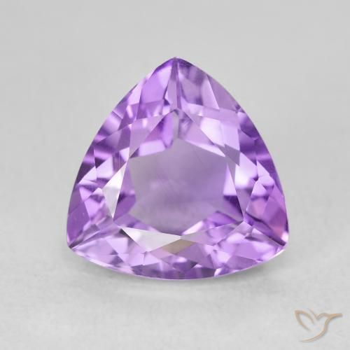 3.11ct طبيعي بنفسجي أرجواني جمشت, مثلثى, VVS-VS