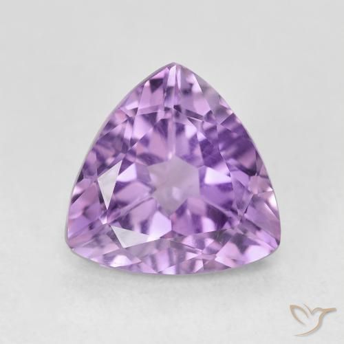 2.84ct طبيعي بنفسجي أرجواني جمشت, مثلثى, VVS-VS