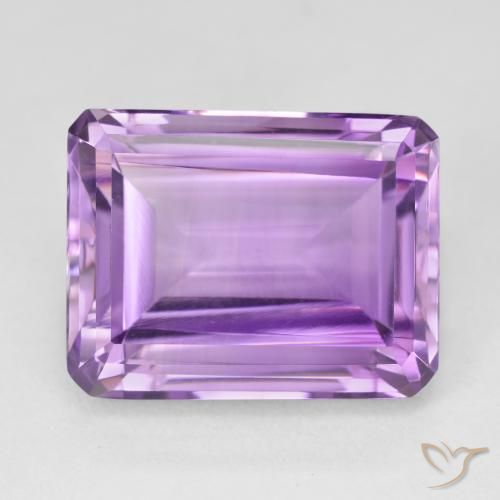 20.03ct طبيعي بنفسجى وردى فاتح جمشت, قص الزمرد, VVS
