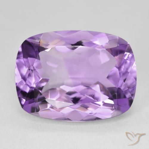 17.54ct طبيعي بنفسجى سوسنى غامق جمشت, وسادة, VVS