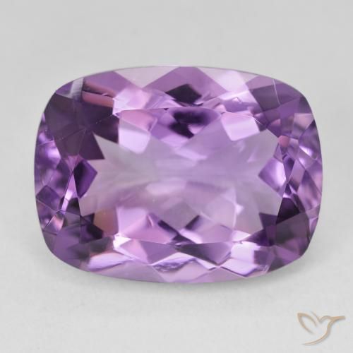 18.33ct طبيعي Medium Light Purplish-Violet جمشت, وسادة, VVS