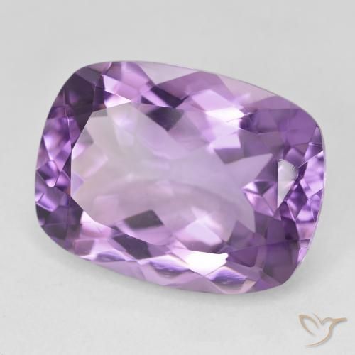 جمشت Medium Light Purplish-Violet طبيعي، وسادة، 18.33 قيراط، VVS