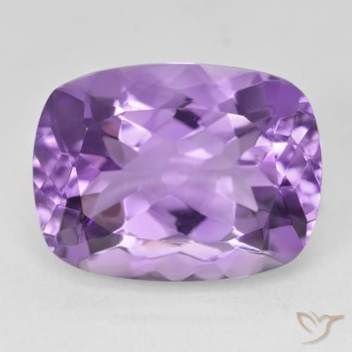 18.46ct طبيعي بنفسجى متوسط جمشت, وسادة, VVS