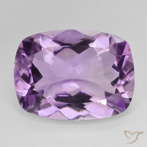 15.85ct طبيعي Medium Light Purplish-Violet جمشت, وسادة, VVS