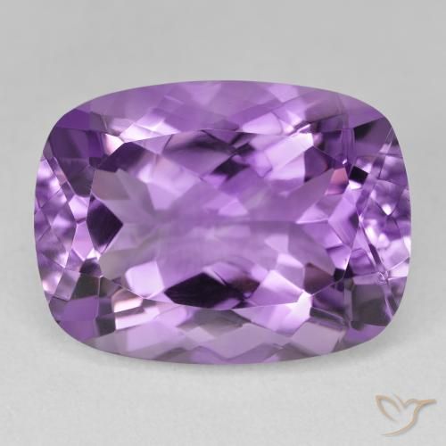 19.31ct طبيعي بنفسجى كثيف جمشت, وسادة, VVS-VS