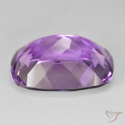 جمشت Medium Light-Violet طبيعي، وسادة، 18.40 قيراط، VVS-VS