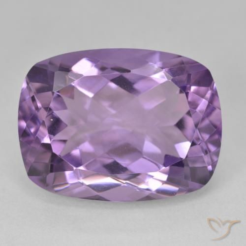 18.89ct طبيعي بنفسجى متوسط جمشت, وسادة, VVS