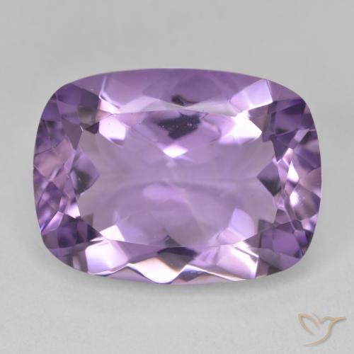 16.34ct طبيعي بنفسجى سوسنى غامق جمشت, وسادة, VVS