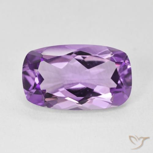 5.59ct طبيعي بنفسجى متوسط جمشت, وسادة, VVS