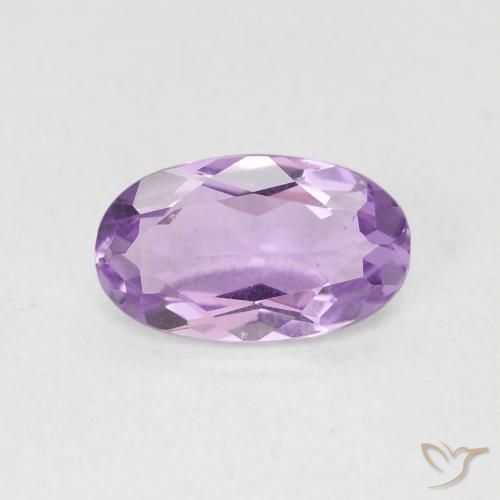 1.40ct طبيعي بنفسجى غامق جمشت, بيضوي, VVS-VS
