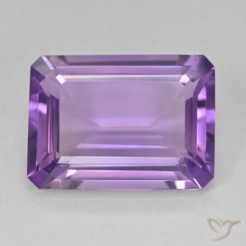 13.17ct طبيعي بنفسجي أرجواني جمشت, قص الزمرد, VVS