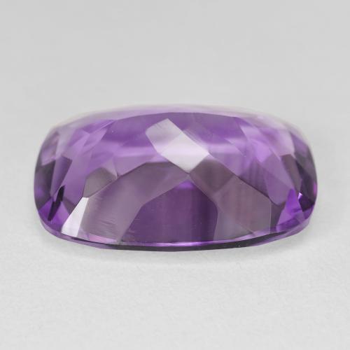 جمشت Medium Light Purplish-Violet طبيعي، وسادة، 15.62 قيراط، VVS-VS