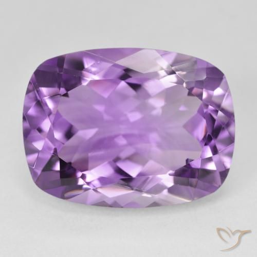 18.69ct طبيعي بنفسجى وردى متوسط جمشت, وسادة, VVS