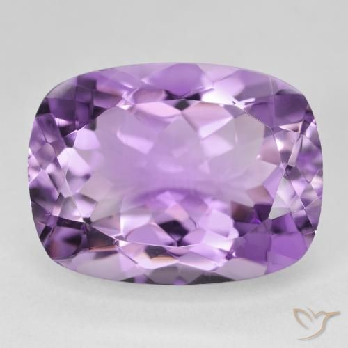 18.76ct طبيعي بنفسجى وردى متوسط جمشت, وسادة, قليلا جدا