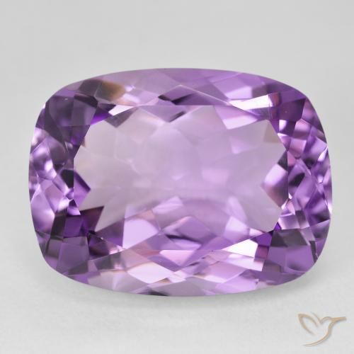 19.70ct طبيعي بنفسجى وردى غامق جمشت, وسادة, VVS