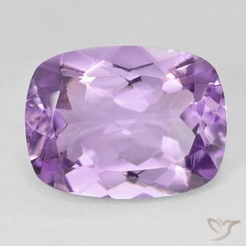 17.03ct طبيعي بنفسجى وردى متوسط جمشت, وسادة, VVS