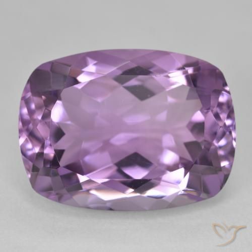 19.45ct طبيعي بنفسجى متوسط-فاتح جمشت, وسادة, VVS