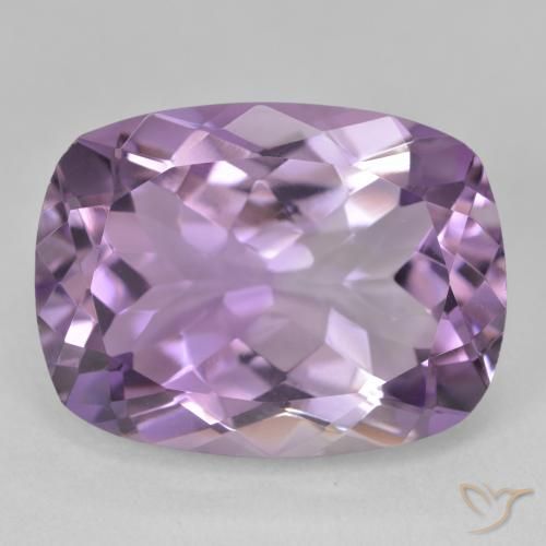 18.25ct طبيعي بنفسجى متوسط-فاتح جمشت, وسادة, VVS