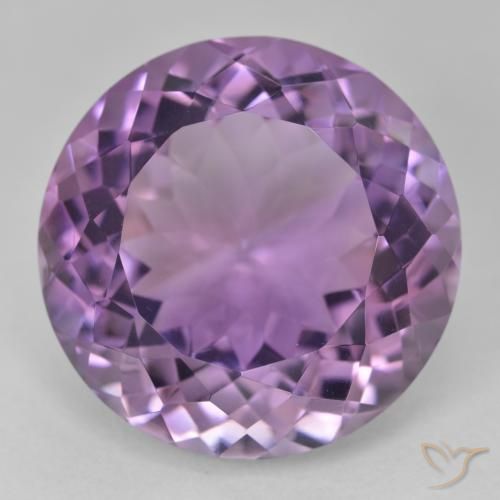 26.47ct طبيعي بنفسجى متوسط جمشت, دائري, VVS