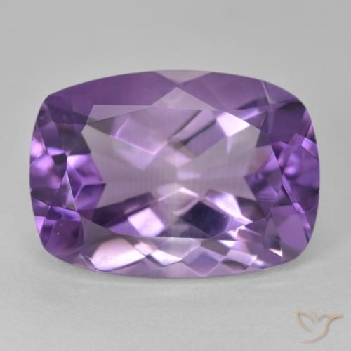 12.56ct طبيعي بنفسجى متوسط جمشت, وسادة, VVS