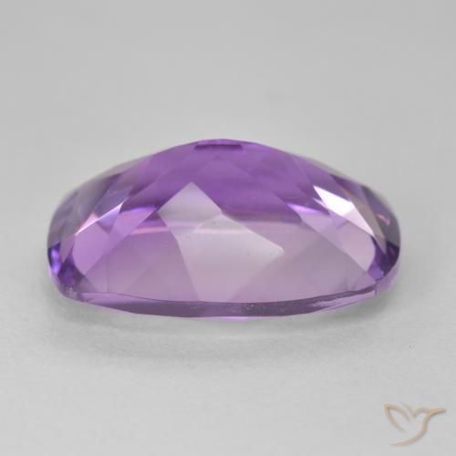 جمشت Medium Light Purplish-Violet طبيعي، وسادة، 11.39 قيراط، VVS