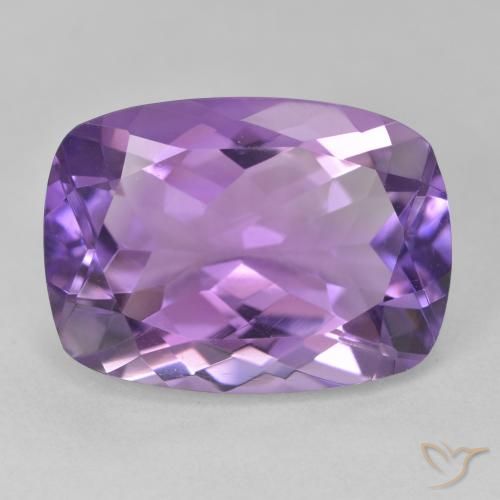 12.36ct طبيعي بنفسجى متوسط جمشت, وسادة, VVS