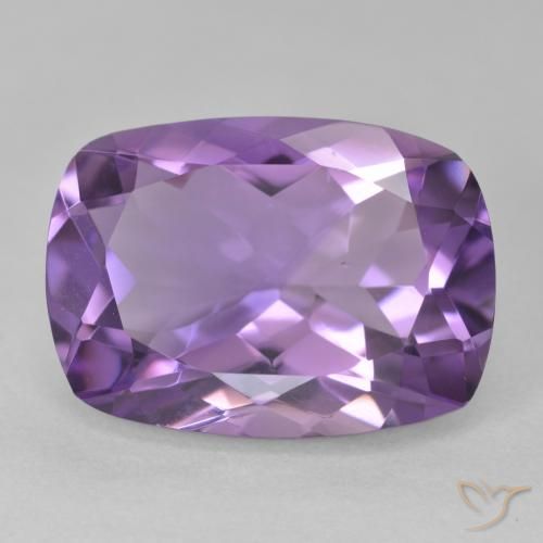 12.17ct طبيعي بنفسجى متوسط جمشت, وسادة, VVS