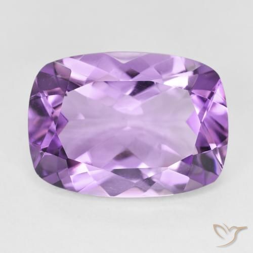 12.38ct طبيعي بنفسجى متوسط جمشت, وسادة, VVS