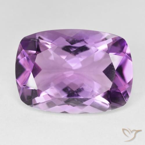 11.76ct طبيعي بنفسجى وردى متوسط جمشت, وسادة, VVS