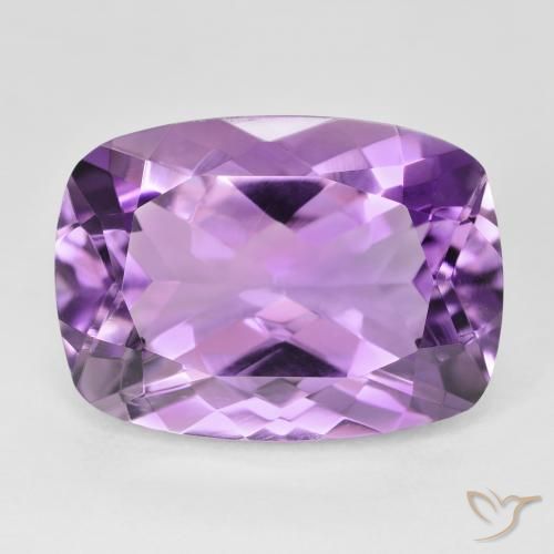 13.17ct طبيعي بنفسجى وردى متوسط جمشت, وسادة, VVS