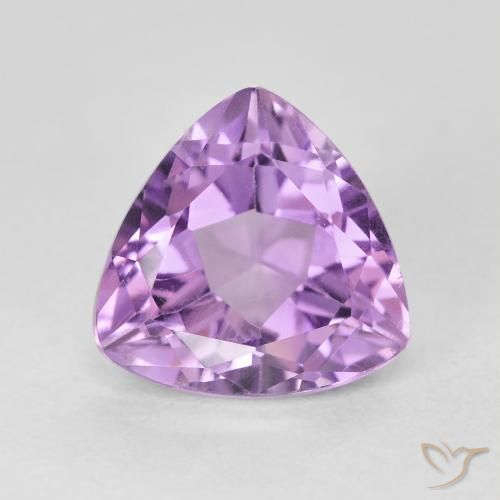 3.23ct طبيعي بنفسجي وردي جمشت, مثلثى, VVS-VS