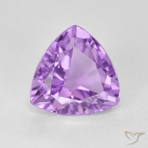3.08ct طبيعي بنفسجي وردي جمشت, مثلثى, VVS-VS