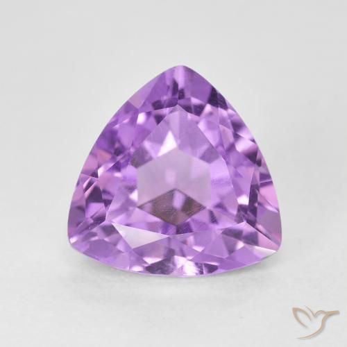 3.20ct طبيعي بنفسجي وردي جمشت, مثلثى, VVS-VS