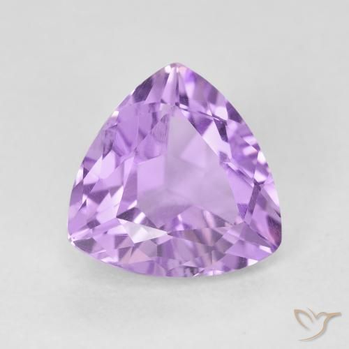 3.05ct طبيعي بنفسجي وردي جمشت, مثلثى, VVS-VS