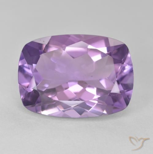 12.83ct طبيعي بنفسجى متوسط جمشت, وسادة, VVS