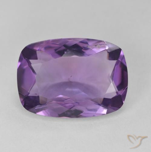 10.37ct طبيعي بنفسجى متوسط جمشت, وسادة, VVS