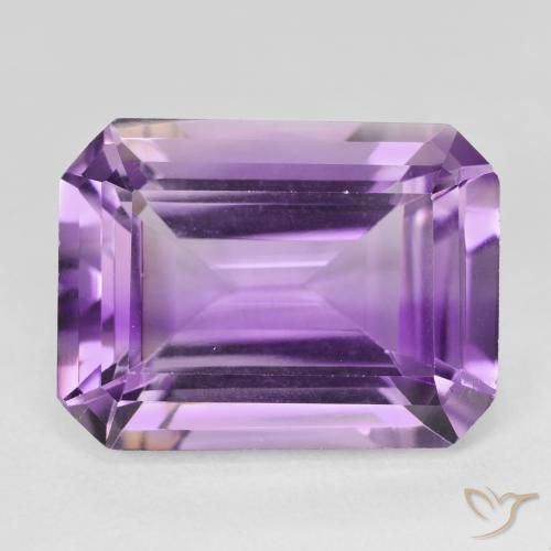 19.30ct طبيعي بنفسجي أرجواني جمشت, قص الزمرد, VVS