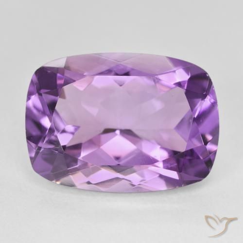 12.22ct طبيعي Medium Light Purplish-Violet جمشت, وسادة, VVS