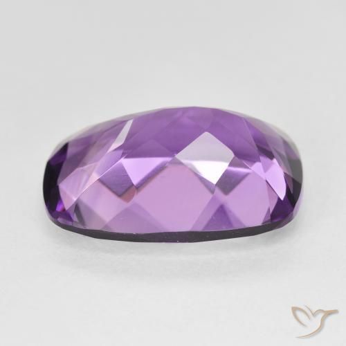جمشت Medium Light Purplish-Violet طبيعي، وسادة، 11.38 قيراط، VVS