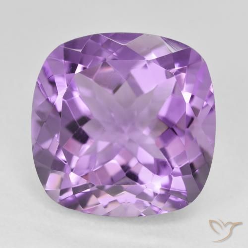 12.98ct طبيعي Medium Light Purplish-Violet جمشت, وسادة, VVS