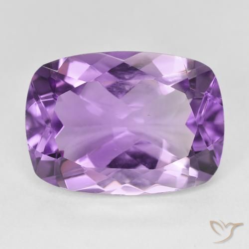 12.53ct طبيعي Medium Light Purplish-Violet جمشت, وسادة, VVS