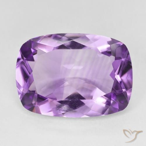 11.19ct طبيعي Medium Light Purplish-Violet جمشت, وسادة, VVS