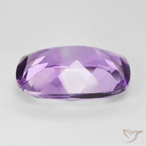 جمشت Medium Light Purplish-Violet طبيعي، وسادة، 11.19 قيراط، VVS