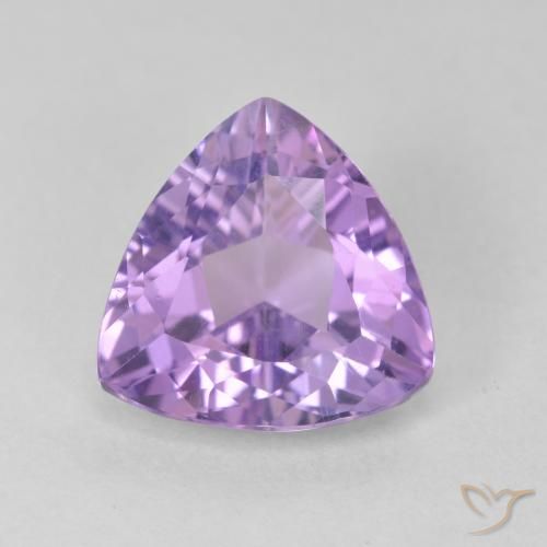 2.94ct طبيعي بنفسجي وردي جمشت, مثلثى, قليلا جدا
