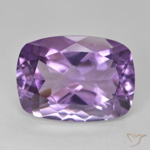 12.98ct طبيعي Medium Light Purplish-Violet جمشت, وسادة, VVS